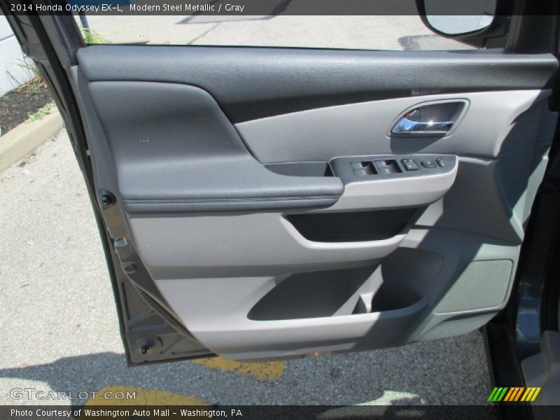 Modern Steel Metallic / Gray 2014 Honda Odyssey EX-L
