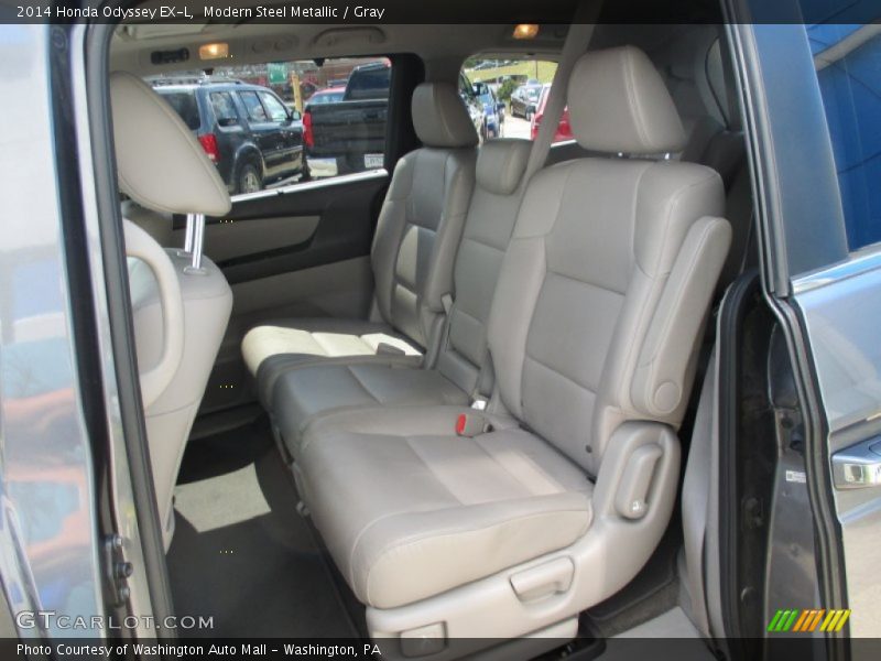 Modern Steel Metallic / Gray 2014 Honda Odyssey EX-L