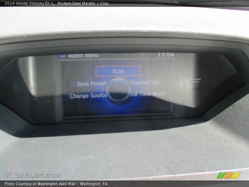 Modern Steel Metallic / Gray 2014 Honda Odyssey EX-L