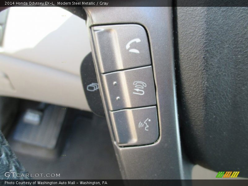 Modern Steel Metallic / Gray 2014 Honda Odyssey EX-L