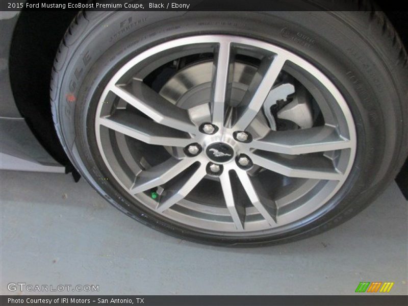 Black / Ebony 2015 Ford Mustang EcoBoost Premium Coupe