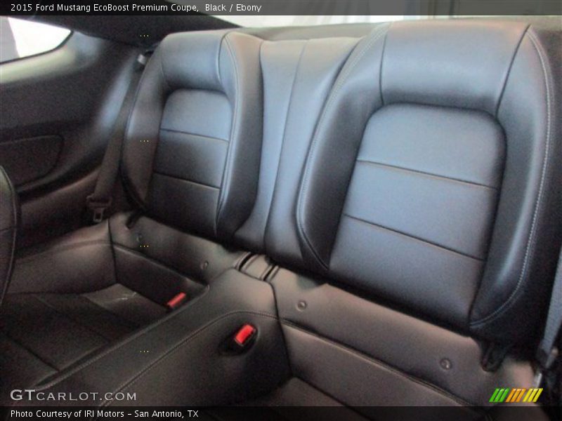 Black / Ebony 2015 Ford Mustang EcoBoost Premium Coupe
