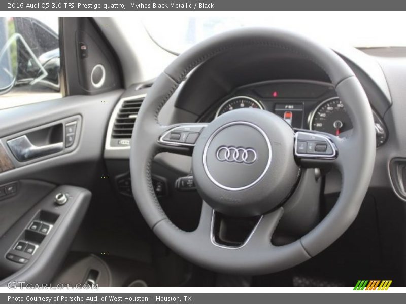 Mythos Black Metallic / Black 2016 Audi Q5 3.0 TFSI Prestige quattro