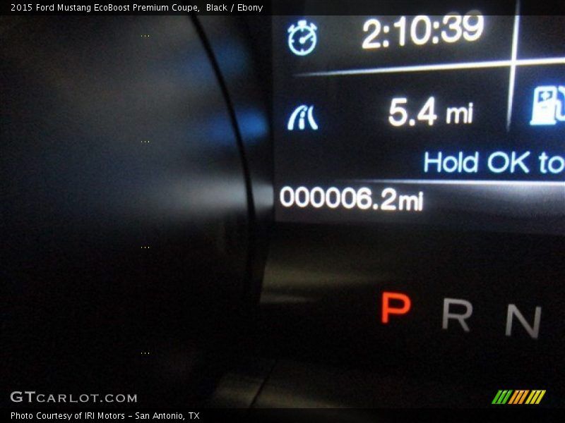 Black / Ebony 2015 Ford Mustang EcoBoost Premium Coupe