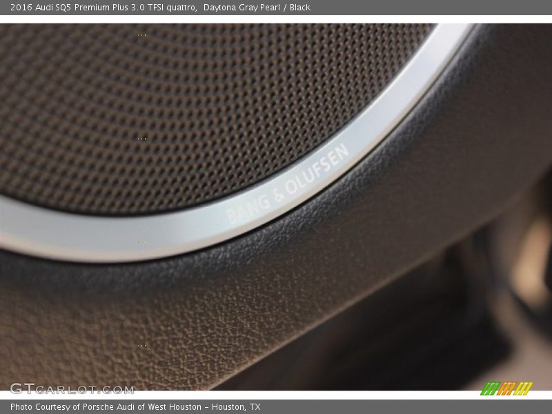Daytona Gray Pearl / Black 2016 Audi SQ5 Premium Plus 3.0 TFSI quattro