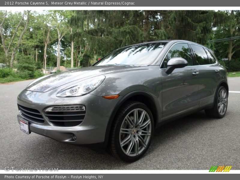 Meteor Grey Metallic / Natural Espresso/Cognac 2012 Porsche Cayenne S