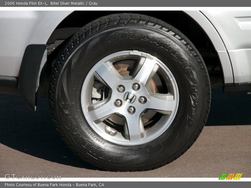 Billet Silver Metallic / Gray 2006 Honda Pilot EX-L