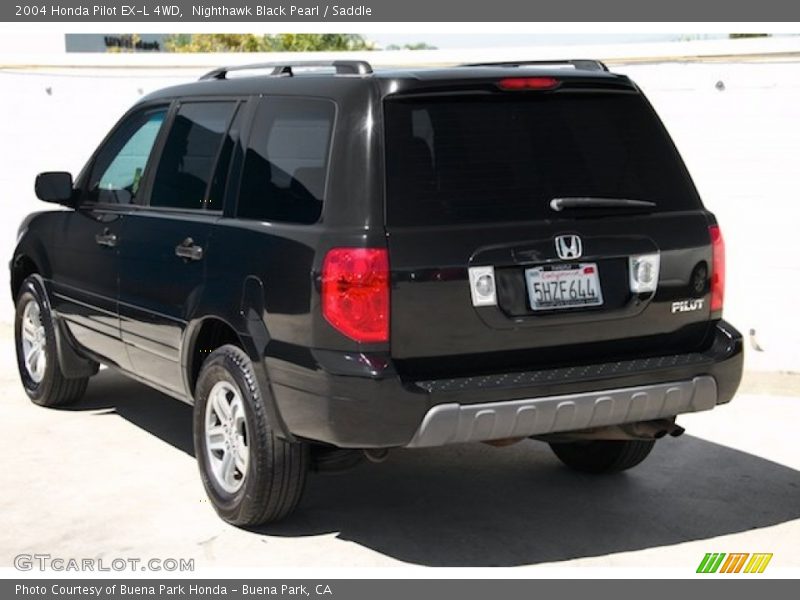Nighthawk Black Pearl / Saddle 2004 Honda Pilot EX-L 4WD
