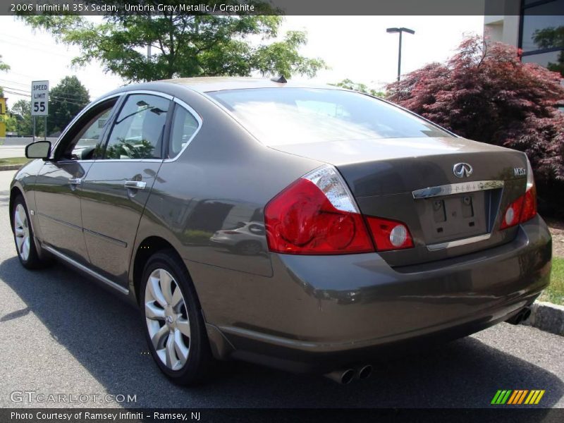 Umbria Gray Metallic / Graphite 2006 Infiniti M 35x Sedan