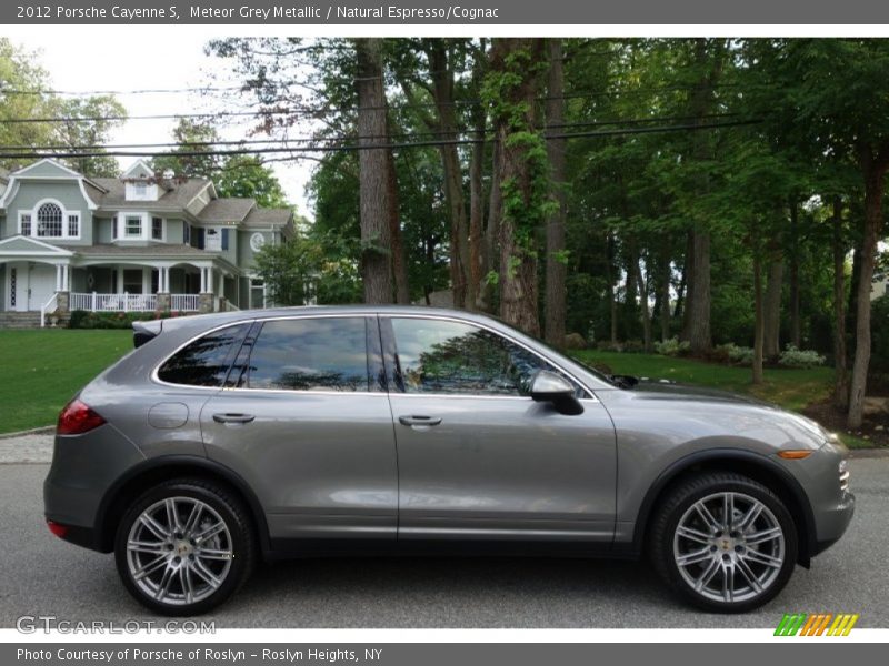 Meteor Grey Metallic / Natural Espresso/Cognac 2012 Porsche Cayenne S