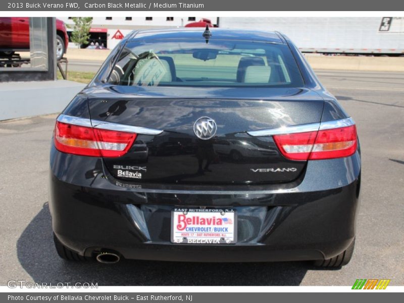Carbon Black Metallic / Medium Titanium 2013 Buick Verano FWD