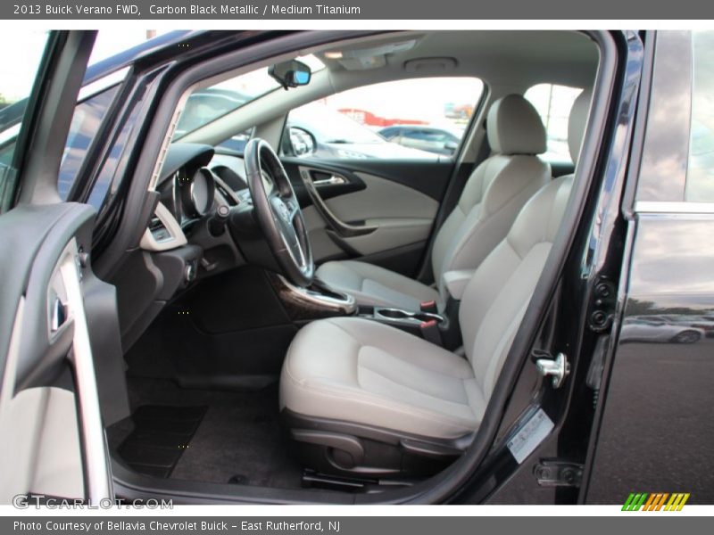 Carbon Black Metallic / Medium Titanium 2013 Buick Verano FWD