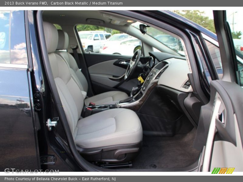 Carbon Black Metallic / Medium Titanium 2013 Buick Verano FWD