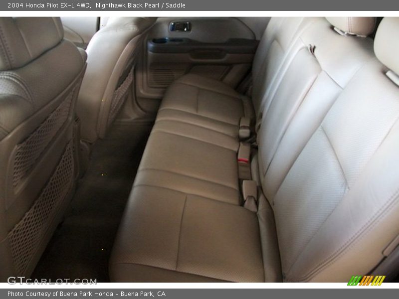 Nighthawk Black Pearl / Saddle 2004 Honda Pilot EX-L 4WD