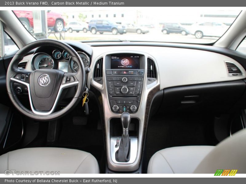 Carbon Black Metallic / Medium Titanium 2013 Buick Verano FWD