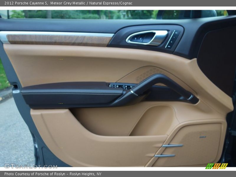Meteor Grey Metallic / Natural Espresso/Cognac 2012 Porsche Cayenne S