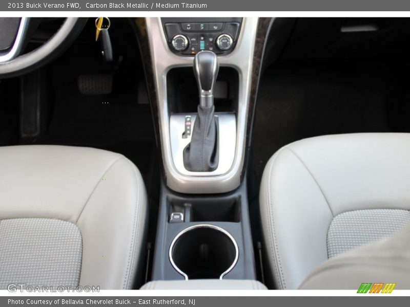 Carbon Black Metallic / Medium Titanium 2013 Buick Verano FWD