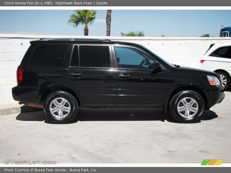 Nighthawk Black Pearl / Saddle 2004 Honda Pilot EX-L 4WD