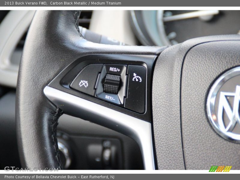Carbon Black Metallic / Medium Titanium 2013 Buick Verano FWD