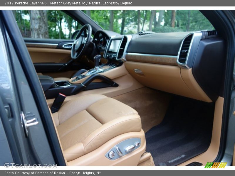 Meteor Grey Metallic / Natural Espresso/Cognac 2012 Porsche Cayenne S