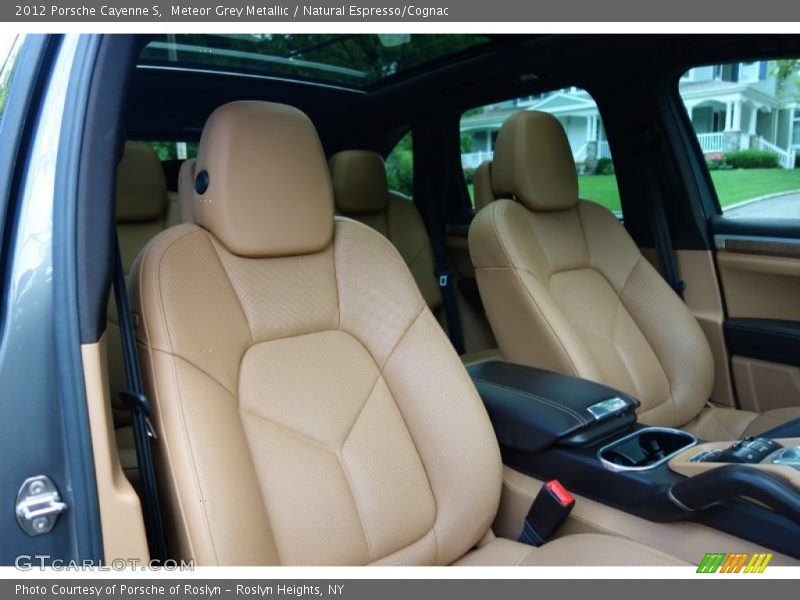 Meteor Grey Metallic / Natural Espresso/Cognac 2012 Porsche Cayenne S