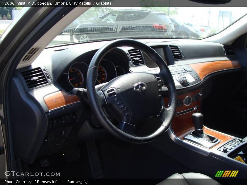 Umbria Gray Metallic / Graphite 2006 Infiniti M 35x Sedan