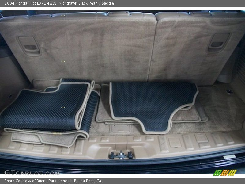 Nighthawk Black Pearl / Saddle 2004 Honda Pilot EX-L 4WD