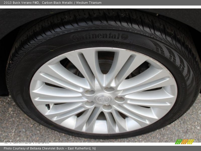 Carbon Black Metallic / Medium Titanium 2013 Buick Verano FWD