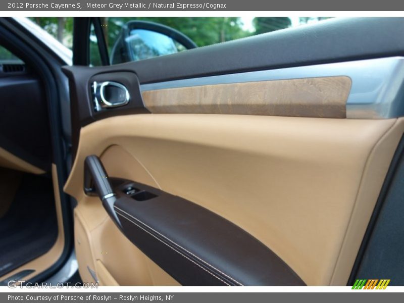 Meteor Grey Metallic / Natural Espresso/Cognac 2012 Porsche Cayenne S
