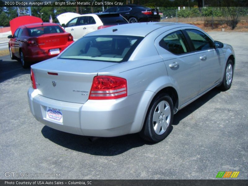 Bright Silver Metallic / Dark Slate Gray 2010 Dodge Avenger SXT