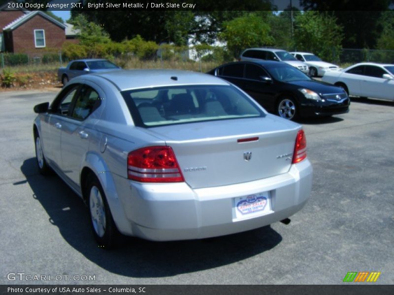 Bright Silver Metallic / Dark Slate Gray 2010 Dodge Avenger SXT