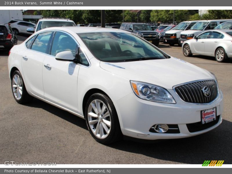 Summit White / Cashmere 2014 Buick Verano