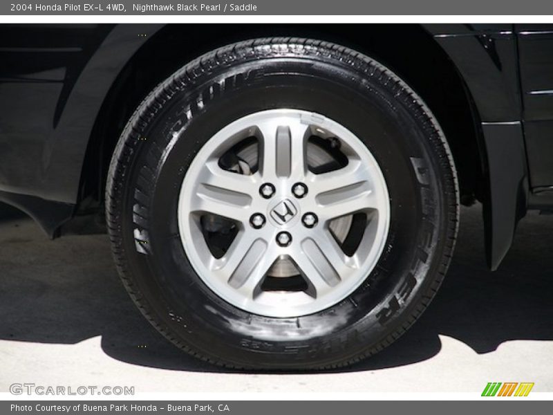 Nighthawk Black Pearl / Saddle 2004 Honda Pilot EX-L 4WD
