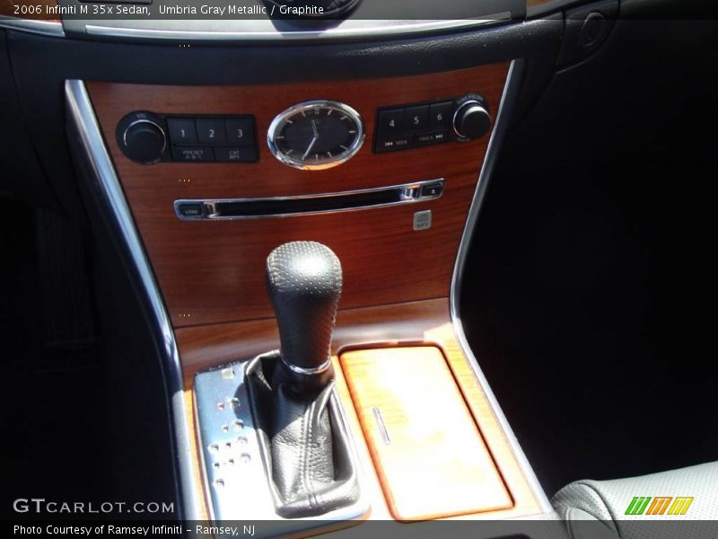 Umbria Gray Metallic / Graphite 2006 Infiniti M 35x Sedan