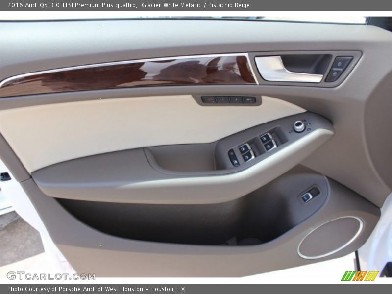 Glacier White Metallic / Pistachio Beige 2016 Audi Q5 3.0 TFSI Premium Plus quattro