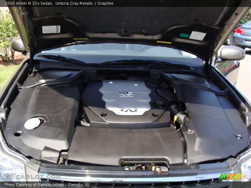 Umbria Gray Metallic / Graphite 2006 Infiniti M 35x Sedan