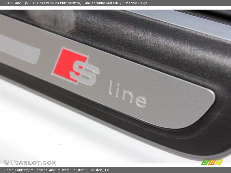 Glacier White Metallic / Pistachio Beige 2016 Audi Q5 3.0 TFSI Premium Plus quattro