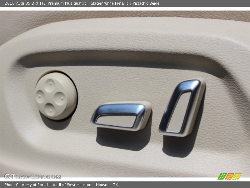Glacier White Metallic / Pistachio Beige 2016 Audi Q5 3.0 TFSI Premium Plus quattro