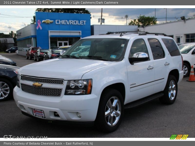 Summit White / Light Cashmere/Dark Cashmere 2011 Chevrolet Tahoe LTZ 4x4