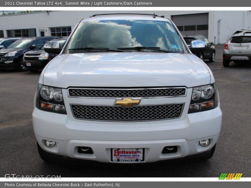 Summit White / Light Cashmere/Dark Cashmere 2011 Chevrolet Tahoe LTZ 4x4