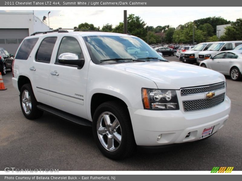 Summit White / Light Cashmere/Dark Cashmere 2011 Chevrolet Tahoe LTZ 4x4