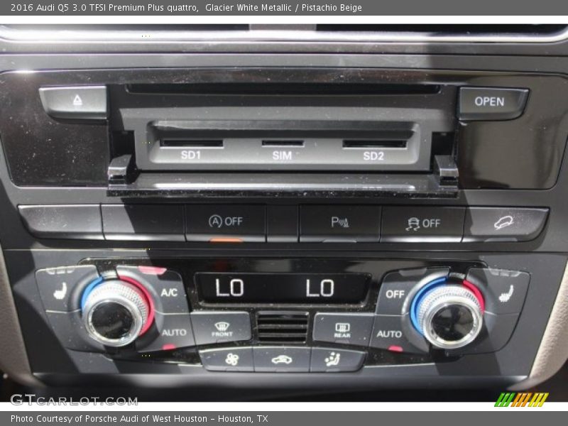 Glacier White Metallic / Pistachio Beige 2016 Audi Q5 3.0 TFSI Premium Plus quattro