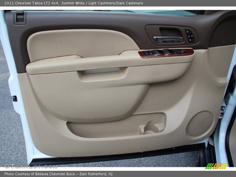 Summit White / Light Cashmere/Dark Cashmere 2011 Chevrolet Tahoe LTZ 4x4