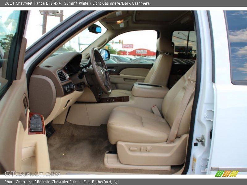 Summit White / Light Cashmere/Dark Cashmere 2011 Chevrolet Tahoe LTZ 4x4