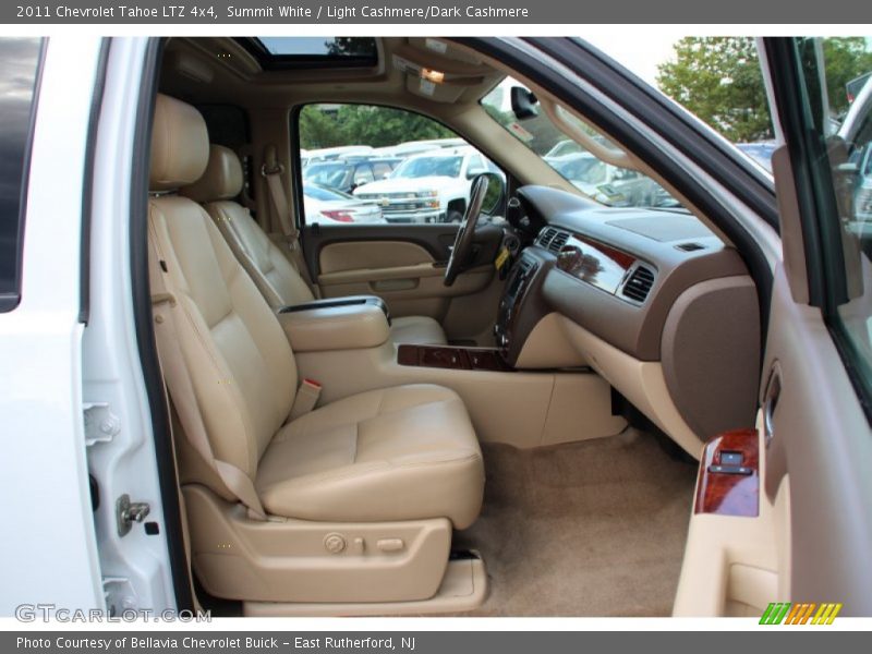 Summit White / Light Cashmere/Dark Cashmere 2011 Chevrolet Tahoe LTZ 4x4