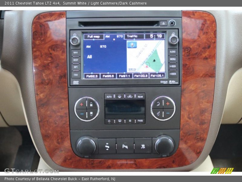 Summit White / Light Cashmere/Dark Cashmere 2011 Chevrolet Tahoe LTZ 4x4
