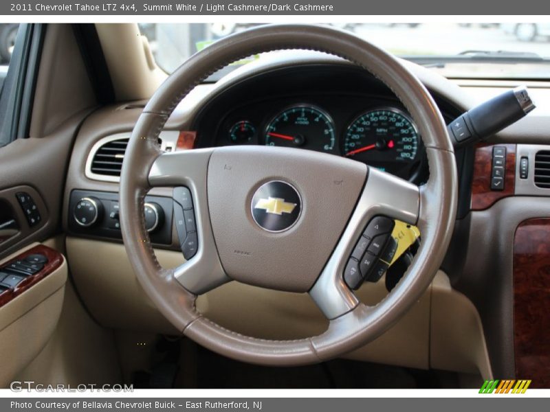 Summit White / Light Cashmere/Dark Cashmere 2011 Chevrolet Tahoe LTZ 4x4