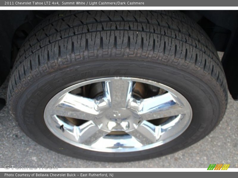 Summit White / Light Cashmere/Dark Cashmere 2011 Chevrolet Tahoe LTZ 4x4