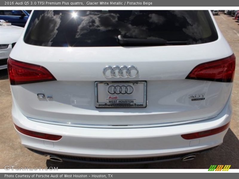 Glacier White Metallic / Pistachio Beige 2016 Audi Q5 3.0 TFSI Premium Plus quattro