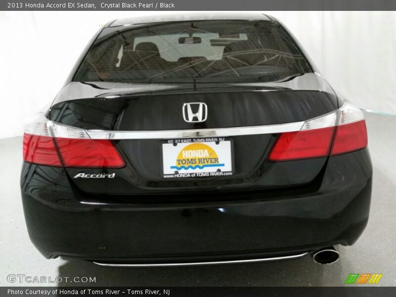 Crystal Black Pearl / Black 2013 Honda Accord EX Sedan